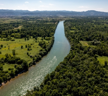 Sava uzvodno od Zagreba